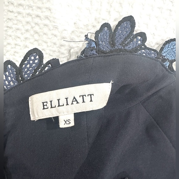 Elliatt Times Dress in Blue Multi - Revolve - Picture 6 of 7